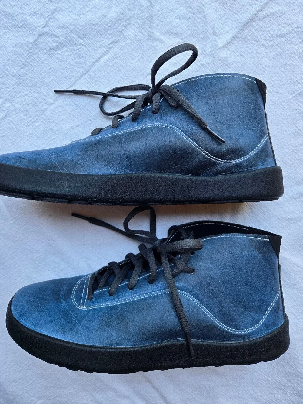 Graciano Sneakers by SOM/Softstar, Vintage Steel Blue, M7/W8.5 BAREFOOT
